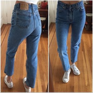 Vintage Jordache light wash jeans boot cut style
